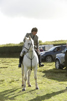 Devon & Somerset StagHounds meet at Five Cross Ways on Thursday 17 October 2013. 2013.10.17 www.polopictures.co.uk