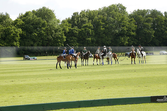 Maiz Dulce v Ghost Chilli in the Easebourne Cup final Polo match 2013.06.09