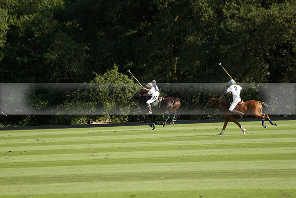 Pandas (white) v Home Farm (navy) in a Park House West Sussex Cup Polo match on Brooksfield at Cowdray Park Polo Club on Friday 30 August 2013. 2013.08.30 www.polopictures.co.uk