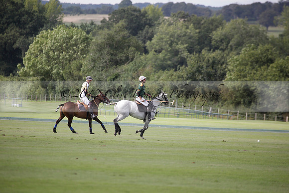 Maiz Dulce v Combe in a Brecknock Cup polo match played on Ambersham 2 at Cowdray Park Polo Club on Friday 17 August 2012