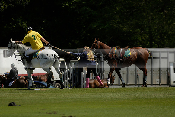 Maiz Dulce v Pluma Negra in a Jubilee 6 Goal Polo match 2013.05.27