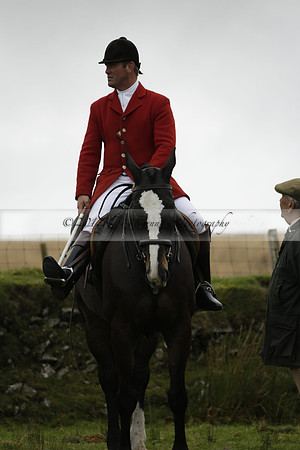Devon & Somerset Staghounds meet at Larkbarrow Corner. North Devon. 2013.10.18 www.polopictures.co.uk