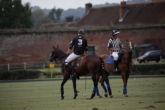 Summit v Combe Place in a West Sussex Cup polo match played on River at Cowdray Park Polo Club on Tuesday 21 August 2012