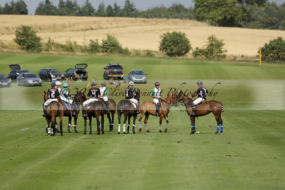 Jaeger Le Coultre (black)  v Wairakei Pastoral (white) in a Jaeger Le Coultre Holden White Cup polo match played on 29 July 2013 at Cowdray Park Polo Club on Brooksfieldwww.polopictures.co.uk