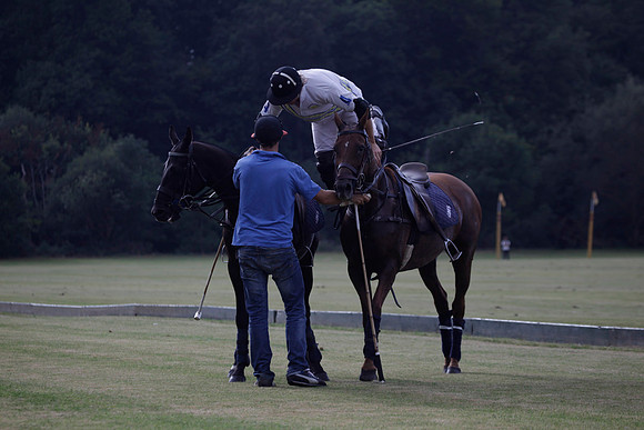 Summit v Combe Place in a West Sussex Cup polo match played on River at Cowdray Park Polo Club on Tuesday 21 August 2012