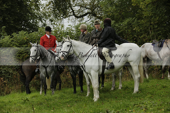 Devon & Somerset Stag Hounds meet at Liscombe on Saturday 12 October 2013 2013.10.12 www.polopictures.co.uk