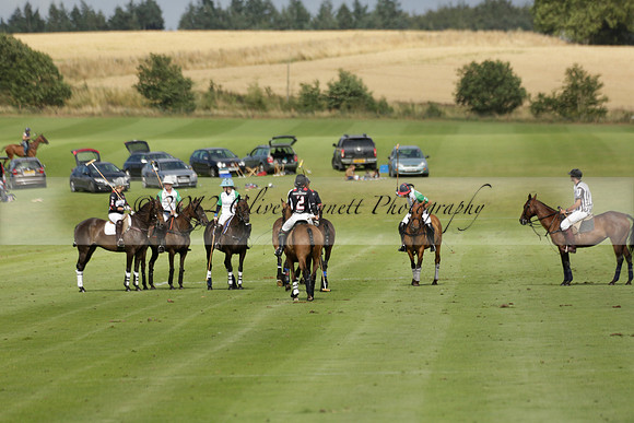 Jaeger Le Coultre (black)  v Wairakei Pastoral (white) in a Jaeger Le Coultre Holden White Cup polo match played on 29 July 2013 at Cowdray Park Polo Club on Brooksfieldwww.polopictures.co.uk