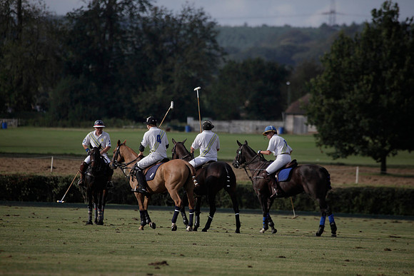 Summit v Combe Place in a West Sussex Cup polo match played on River at Cowdray Park Polo Club on Tuesday 21 August 2012
