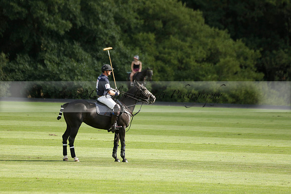 Pandas (white) v Home Farm (navy) in a Park House West Sussex Cup Polo match on Brooksfield at Cowdray Park Polo Club on Friday 30 August 2013. 2013.08.30 www.polopictures.co.uk