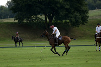 Pluma Negra (white) v Shoreline (black) in the Brecknock Cup Subsidiary final polo match played on Sunday 25 August 2013 at Cowdray Park Polo Club on Ambersham 1. 2013.10.12 www.polopictures.co.uk
