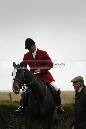 Devon & Somerset Staghounds meet at Larkbarrow Corner. North Devon. 2013.10.18 www.polopictures.co.uk