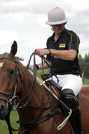 Montana v Maiz Dulce in the Uber 12 goal Final polo match played on Lawns 1 at Cowdray Park Polo Club on Sunday 26 August 2012