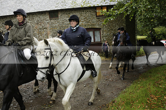 Devon & Somerset Stag Hounds meet at Liscombe on Saturday 12 October 2013 2013.10.12 www.polopictures.co.uk