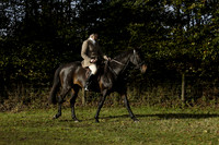 Devon & Somerset StagHounds meet at Five Cross Ways on Thursday 17 October 2013. 2013.10.17 www.polopictures.co.uk