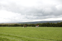 Devon & Somerset Stag Hounds meet at Hillhead Cross on Monday 14 October 2013. 2013.10.14 www.polopictures.co.uk