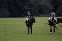 Ghost Chilli (blue) v Somerton (pale blue) in a Lodsworth 4 Goal polo match played on Sunday 25 August 2013 at Cowdray Park Polo Club on Brooksfield. 2013.10.12 www.polopictures.co.uk