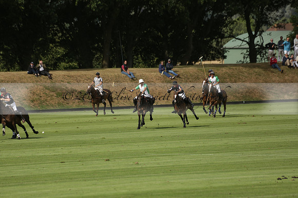 Jaeger Le Coultre (black)  v Wairakei Pastoral (white) in a Jaeger Le Coultre Holden White Cup polo match played on 29 July 2013 at Cowdray Park Polo Club on Brooksfieldwww.polopictures.co.uk