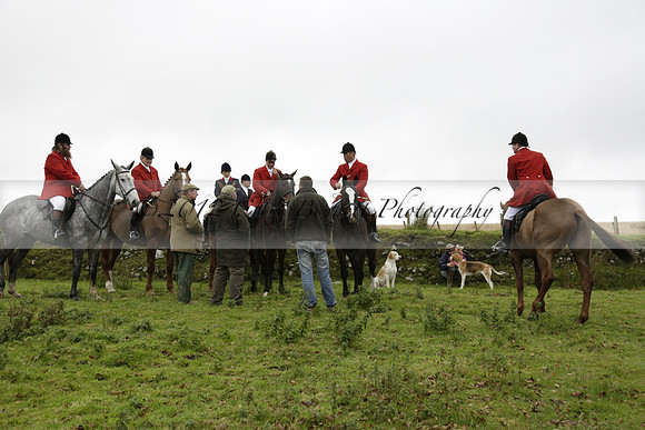 Devon & Somerset Staghounds meet at Larkbarrow Corner. North Devon. 2013.10.18 www.polopictures.co.uk