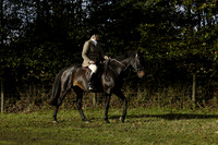 Devon & Somerset StagHounds meet at Five Cross Ways on Thursday 17 October 2013. 2013.10.17 www.polopictures.co.uk