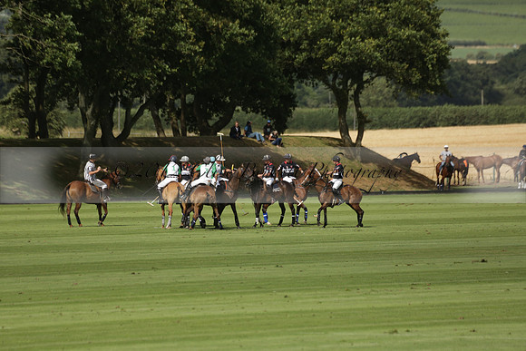 Jaeger Le Coultre (black)  v Wairakei Pastoral (white) in a Jaeger Le Coultre Holden White Cup polo match played on 29 July 2013 at Cowdray Park Polo Club on Brooksfieldwww.polopictures.co.uk