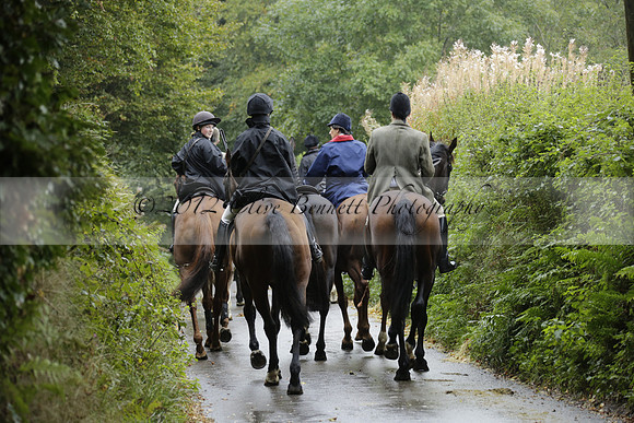 Devon & Somerset Stag Hounds meet at Liscombe on Saturday 12 October 2013 2013.10.12 www.polopictures.co.uk