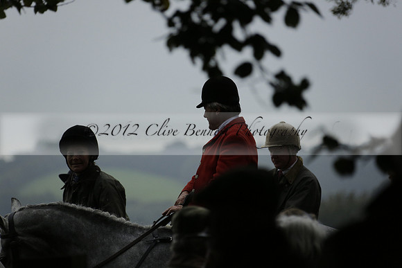 Devon & Somerset Stag Hounds meet at Liscombe on Saturday 12 October 2013 2013.10.12 www.polopictures.co.uk