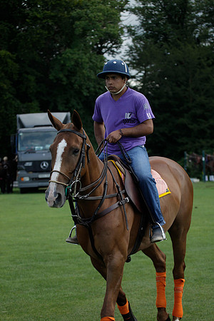 Montana v Maiz Dulce in the Uber 12 goal Final polo match played on Lawns 1 at Cowdray Park Polo Club on Sunday 26 August 2012