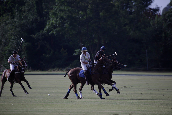 Summit v Combe Place in a West Sussex Cup polo match played on River at Cowdray Park Polo Club on Tuesday 21 August 2012