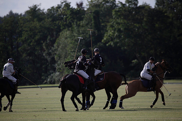 Summit v Combe Place in a West Sussex Cup polo match played on River at Cowdray Park Polo Club on Tuesday 21 August 2012