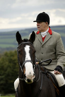 Devon & Somerset Stag Hounds meet at Hillhead Cross on Monday 14 October 2013. 2013.10.14 www.polopictures.co.uk