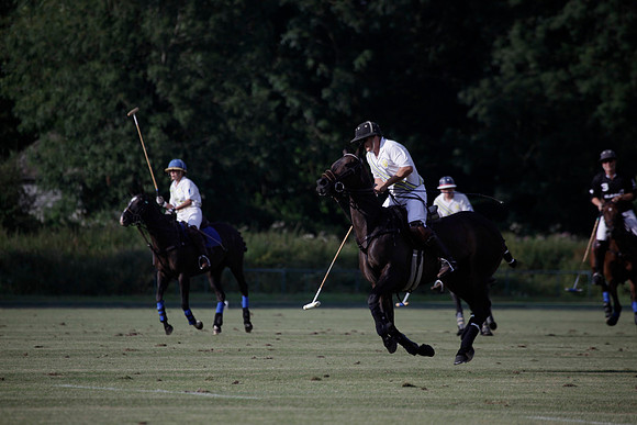Summit v Combe Place in a West Sussex Cup polo match played on River at Cowdray Park Polo Club on Tuesday 21 August 2012