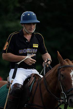 Montana v Maiz Dulce in the Uber 12 goal Final polo match played on Lawns 1 at Cowdray Park Polo Club on Sunday 26 August 2012