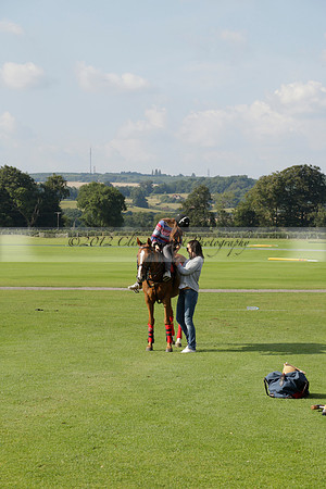 Pluma Negra (white) v Shoreline (black) in the Brecknock Cup Subsidiary final polo match played on Sunday 25 August 2013 at Cowdray Park Polo Club on Ambersham 1. 2013.10.12 www.polopictures.co.uk