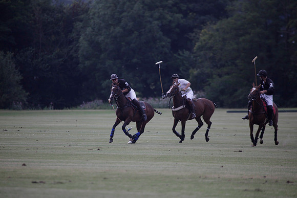 Summit v Combe Place in a West Sussex Cup polo match played on River at Cowdray Park Polo Club on Tuesday 21 August 2012