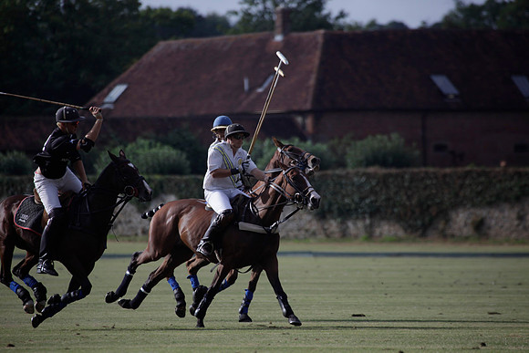 Summit v Combe Place in a West Sussex Cup polo match played on River at Cowdray Park Polo Club on Tuesday 21 August 2012