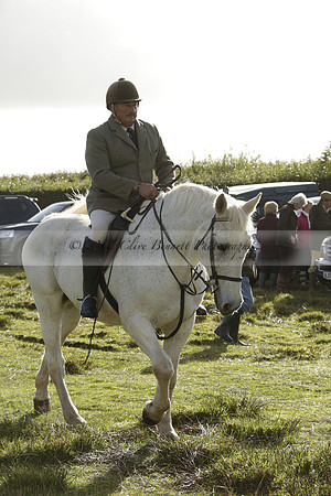 Devon & Somerset StagHounds meet at Five Cross Ways on Thursday 17 October 2013. 2013.10.17 www.polopictures.co.uk