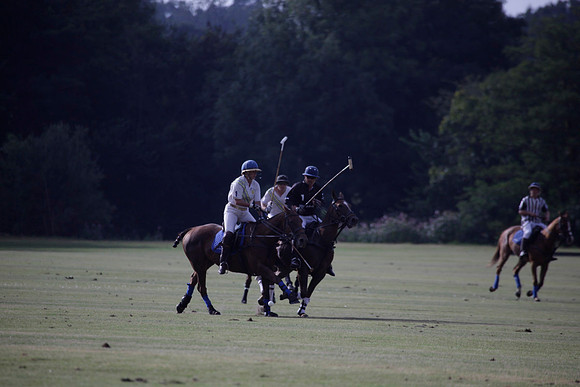 Summit v Combe Place in a West Sussex Cup polo match played on River at Cowdray Park Polo Club on Tuesday 21 August 2012