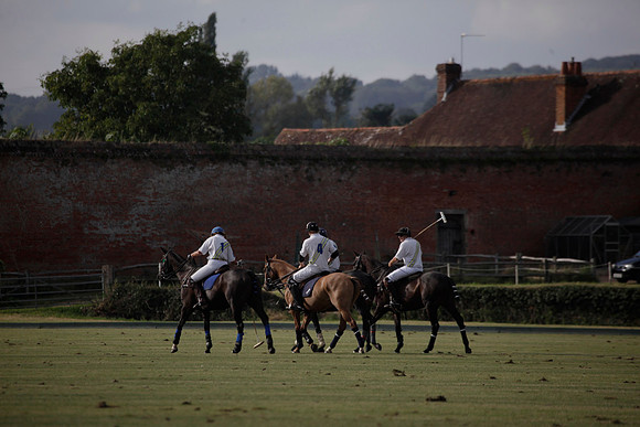 Summit v Combe Place in a West Sussex Cup polo match played on River at Cowdray Park Polo Club on Tuesday 21 August 2012