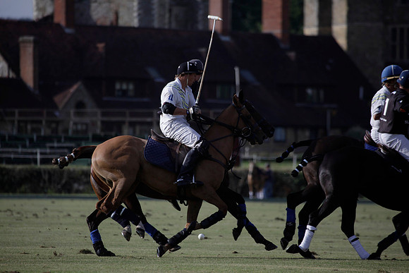 Summit v Combe Place in a West Sussex Cup polo match played on River at Cowdray Park Polo Club on Tuesday 21 August 2012