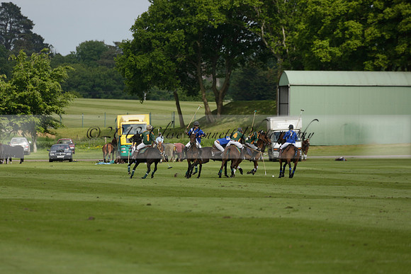 Maiz Dulce v Ghost Chilli in the Easebourne Cup final Polo match 2013.06.09