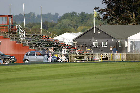 Pluma Negra (white) v Shoreline (black) in the Brecknock Cup Subsidiary final polo match played on Sunday 25 August 2013 at Cowdray Park Polo Club on Ambersham 1. 2013.10.12 www.polopictures.co.uk