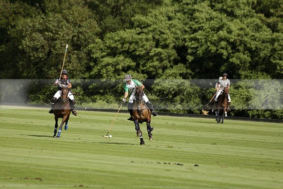Jaeger Le Coultre (black)  v Wairakei Pastoral (white) in a Jaeger Le Coultre Holden White Cup polo match played on 29 July 2013 at Cowdray Park Polo Club on Brooksfieldwww.polopictures.co.uk
