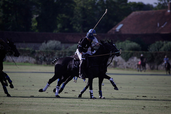 Summit v Combe Place in a West Sussex Cup polo match played on River at Cowdray Park Polo Club on Tuesday 21 August 2012