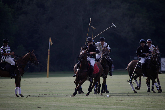 Summit v Combe Place in a West Sussex Cup polo match played on River at Cowdray Park Polo Club on Tuesday 21 August 2012