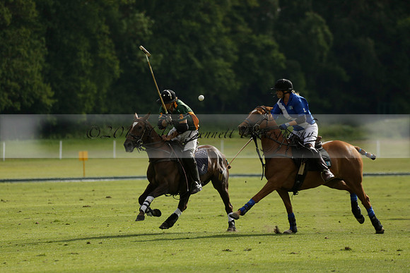Maiz Dulce v Ghost Chilli in the Easebourne Cup final Polo match 2013.06.09
