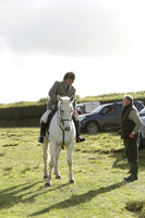 Devon & Somerset StagHounds meet at Five Cross Ways on Thursday 17 October 2013. 2013.10.17 www.polopictures.co.uk