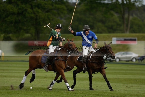 Maiz Dulce v Ghost Chilli in the Easebourne Cup final Polo match 2013.06.09