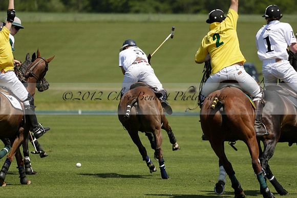 Maiz Dulce v Pluma Negra in a Jubilee 6 Goal Polo match 2013.05.27