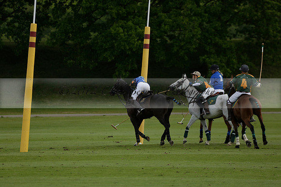 Maiz Dulce v Ghost Chilli in the Easebourne Cup final Polo match 2013.06.09
