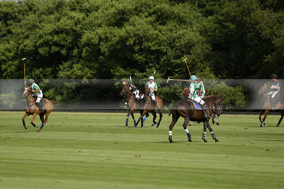 Jaeger Le Coultre (black)  v Wairakei Pastoral (white) in a Jaeger Le Coultre Holden White Cup polo match played on 29 July 2013 at Cowdray Park Polo Club on Brooksfieldwww.polopictures.co.uk